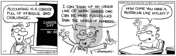 Soup to Nutz - Old on Wednesday May 25, 2005 Comic Strip