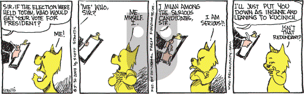 Prickly City on Thursday May 31, 2007 Comic Strip