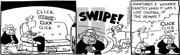 Lola on Monday February 2, 2004 Comic Strip