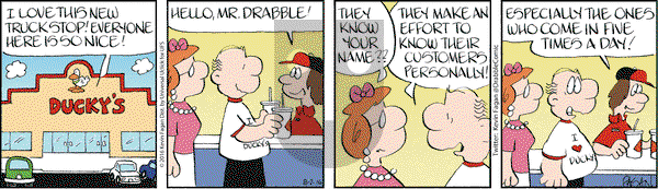 Drabble on Tuesday August 2, 2016 Comic Strip