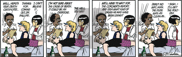 Doonesbury on Friday February 19, 2016 Comic Strip