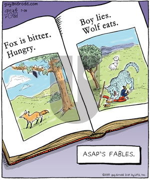 Brevity on Monday July 5, 2010 Comic Strip