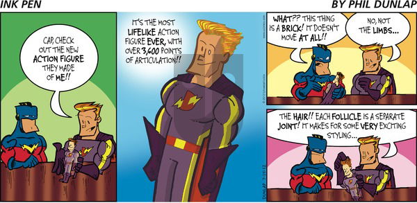Ink Pen on Sunday July 15, 2012 Comic Strip