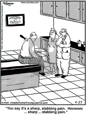 Close to Home on Friday April 27, 2001 Comic Strip