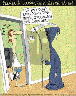 The Flying McCoys on Tuesday April 8, 2025 Comic Strip