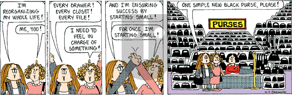 Cathy Classics - Tuesday October 9, 2001 Comic Strip
