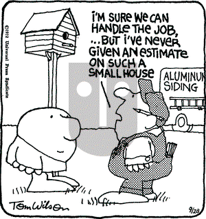 Ziggy on Thursday September 28, 1972 Comic Strip