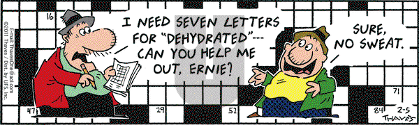 Frank and Ernest on Saturday February 5, 2011 Comic Strip