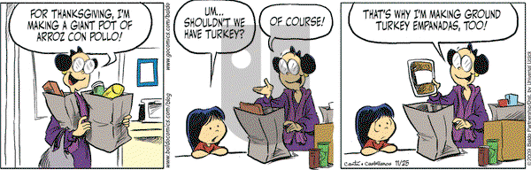 Baldo on Wednesday November 25, 2009 Comic Strip