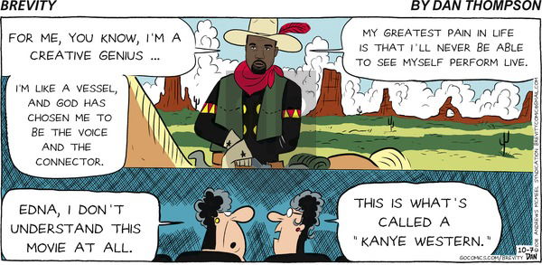 Brevity on Sunday October 7, 2018 Comic Strip