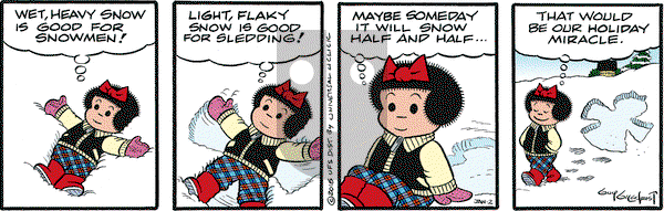 Nancy on Saturday January 2, 2016 Comic Strip