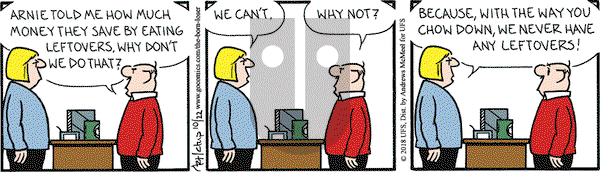 The Born Loser on Monday October 22, 2018 Comic Strip
