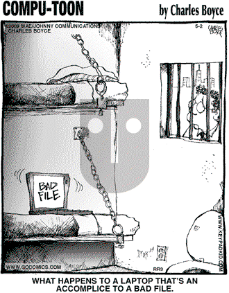Compu-toon on Saturday May 2, 2009 Comic Strip