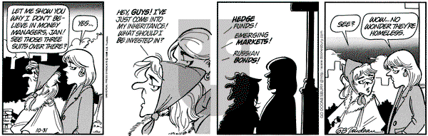 Doonesbury on Saturday October 31, 1998 Comic Strip