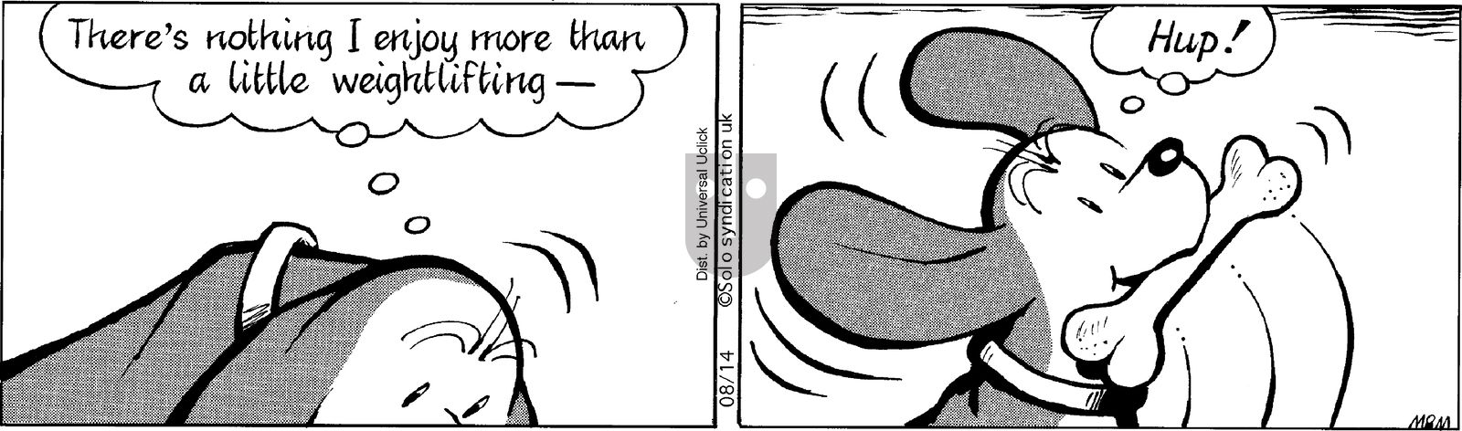 Fred Basset on Thursday August 14, 2014 Comic Strip
