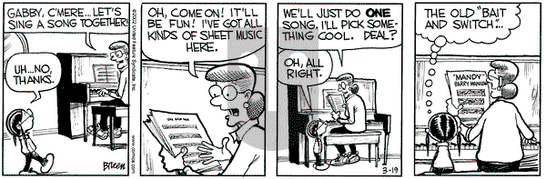 Grand Avenue on Tuesday April 30, 2002 Comic Strip