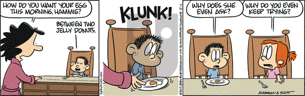 Baby Blues on Monday May 1, 2017 Comic Strip