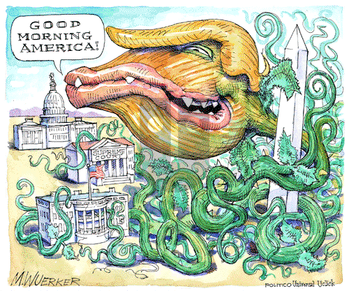 Matt Wuerker - Wednesday November 9, 2016 Comic Strip