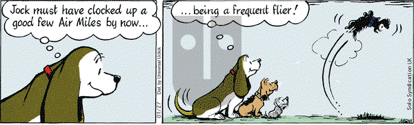 Fred Basset on Tuesday January 27, 2015 Comic Strip