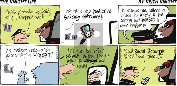 The Knight Life on Tuesday April 1, 2025 Comic Strip