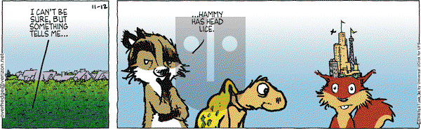 Over the Hedge on Wednesday November 12, 2014 Comic Strip