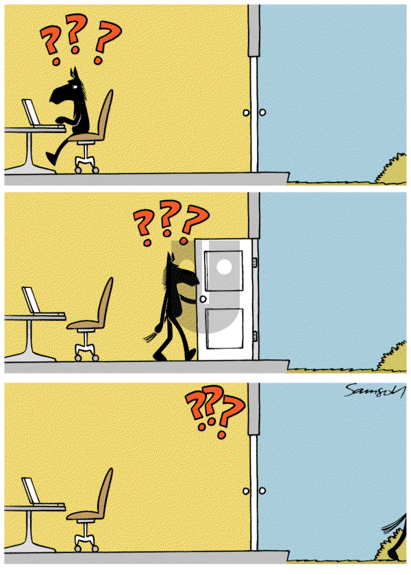 Dark Side of the Horse on Wednesday November 6, 2013 Comic Strip