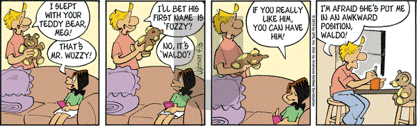Arlo and Janis on Monday April 15, 2019 Comic Strip