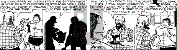 Alley Oop on Monday January 13, 1997 Comic Strip