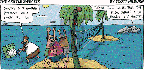 The Argyle Sweater on Sunday August 1, 2010 Comic Strip