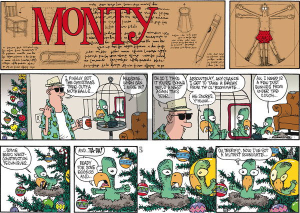 Monty on Sunday December 15, 2013 Comic Strip