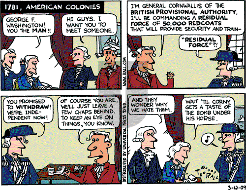 Ted Rall on Thursday March 12, 2009 Comic Strip