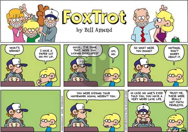 FoxTrot on Sunday September 6, 2015 Comic Strip