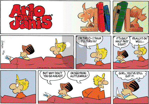 Arlo and Janis - Sunday October 30, 2011 Comic Strip