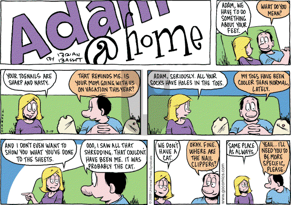Adam@Home on Sunday July 19, 2009 Comic Strip