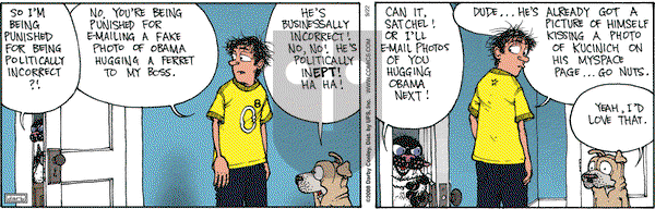 Get Fuzzy on Monday September 22, 2008 Comic Strip
