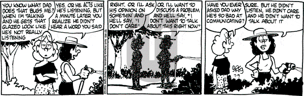 Luann on Friday July 9, 1993 Comic Strip