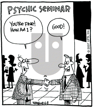 Reality Check on Friday June 8, 2007 Comic Strip