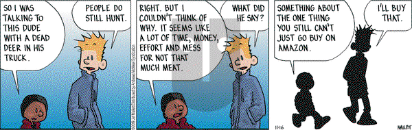 Frazz on Saturday November 16, 2019 Comic Strip