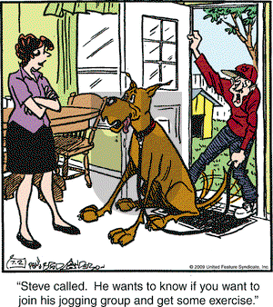 Marmaduke on Thursday July 2, 2009 Comic Strip