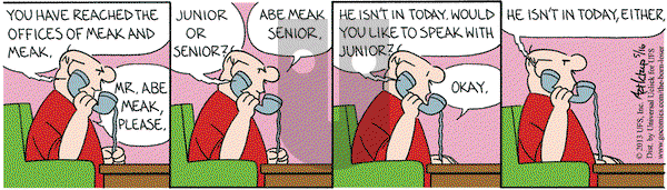 The Born Loser on Thursday May 16, 2013 Comic Strip