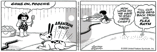 Nancy on Saturday September 24, 2005 Comic Strip