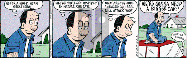 Adam@Home on Friday August 9, 2019 Comic Strip