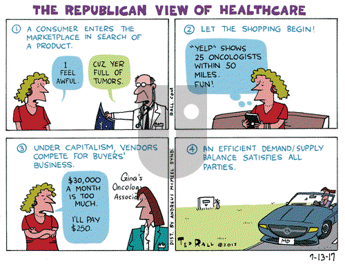 Ted Rall on Thursday July 13, 2017 Comic Strip