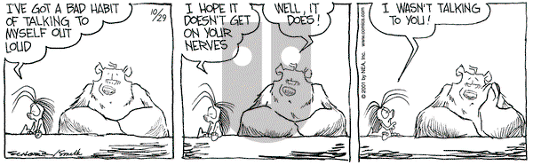 The Grizzwells on Monday October 29, 2001 Comic Strip