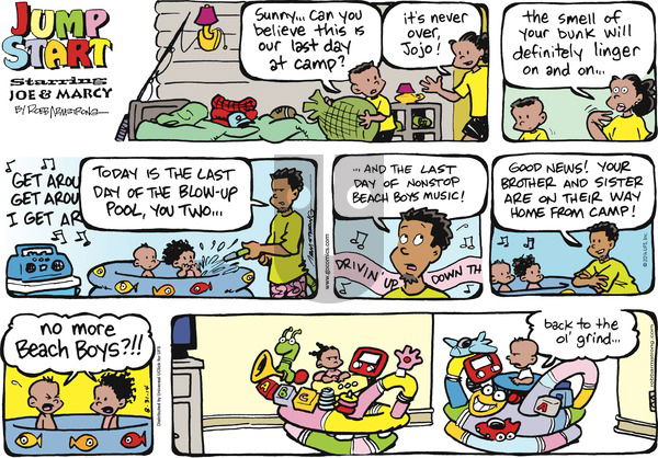 JumpStart on Sunday August 31, 2014 Comic Strip