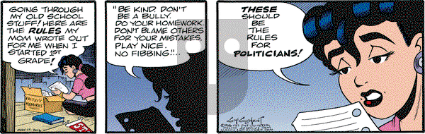 Nancy on Tuesday May 17, 2016 Comic Strip