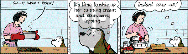 Fred Basset on Monday August 17, 2015 Comic Strip