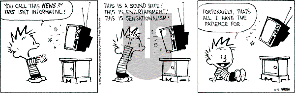 Calvin and Hobbes - Friday June 19, 1992 Comic Strip