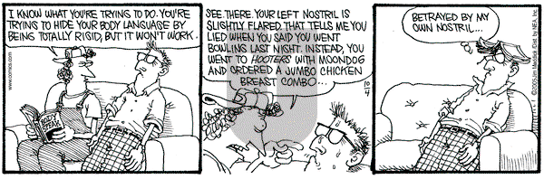Monty on Tuesday October 4, 2005 Comic Strip