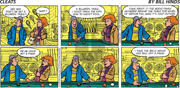 Cleats on Wednesday August 30, 2006 Comic Strip